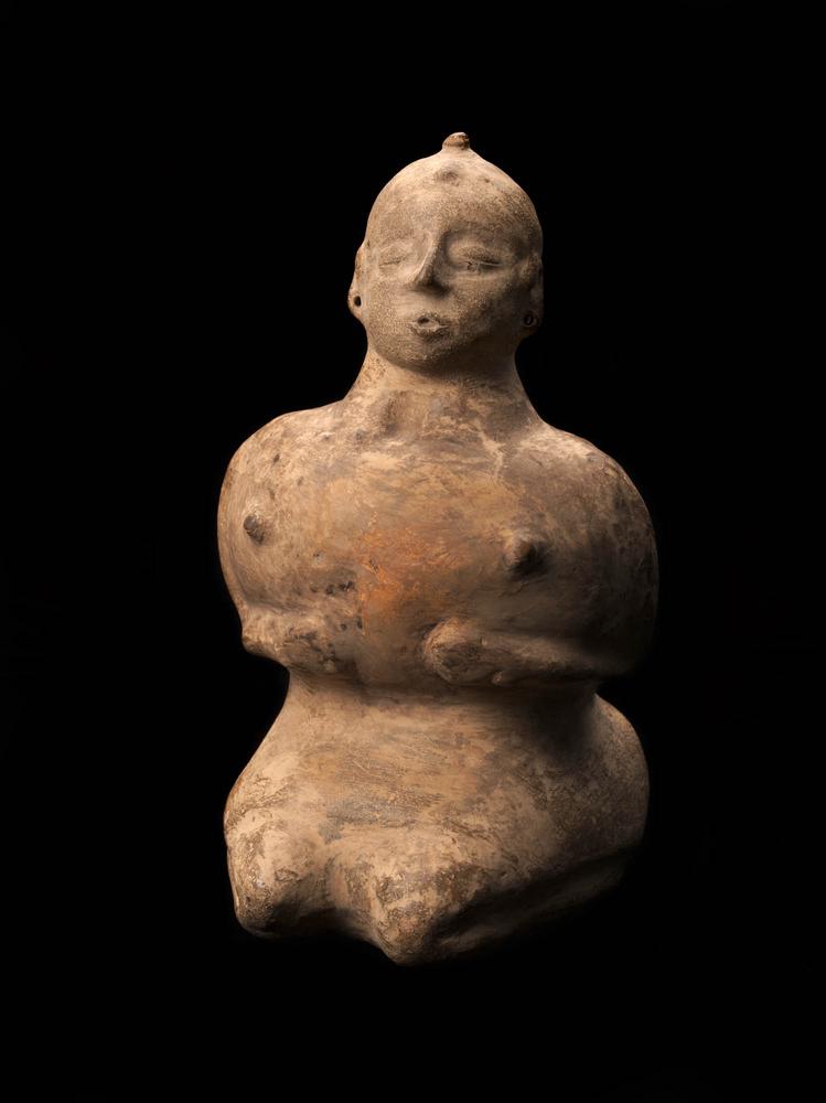 Human effigy vessel