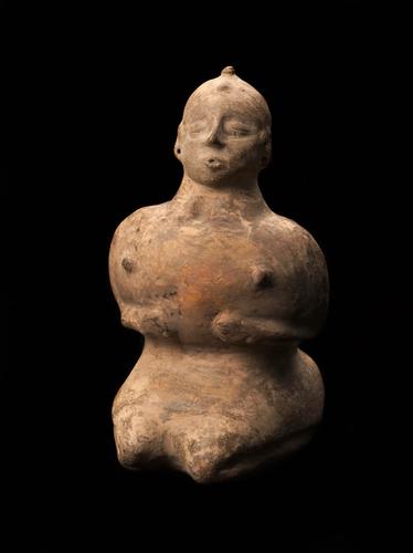 Human effigy vessel